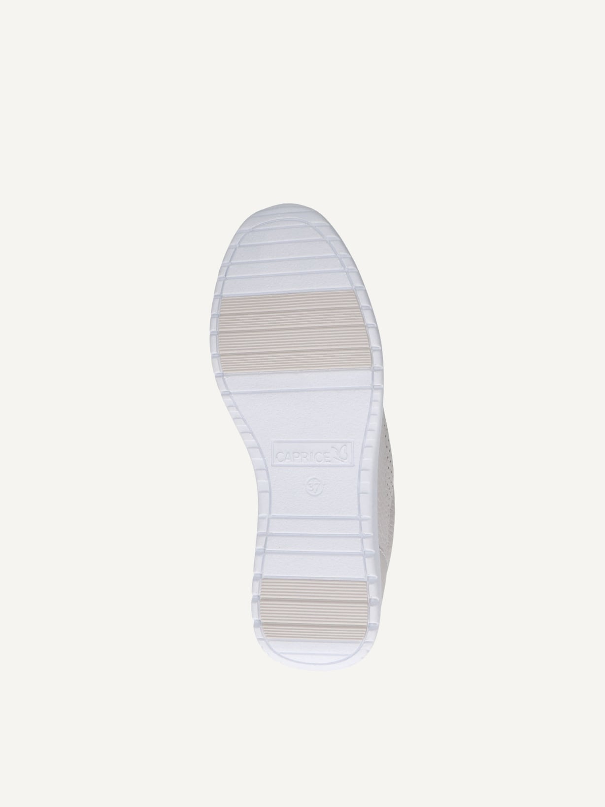 Caprice, Basket en cuir - blanc PEARL PER.DEER, image 5 sur 5