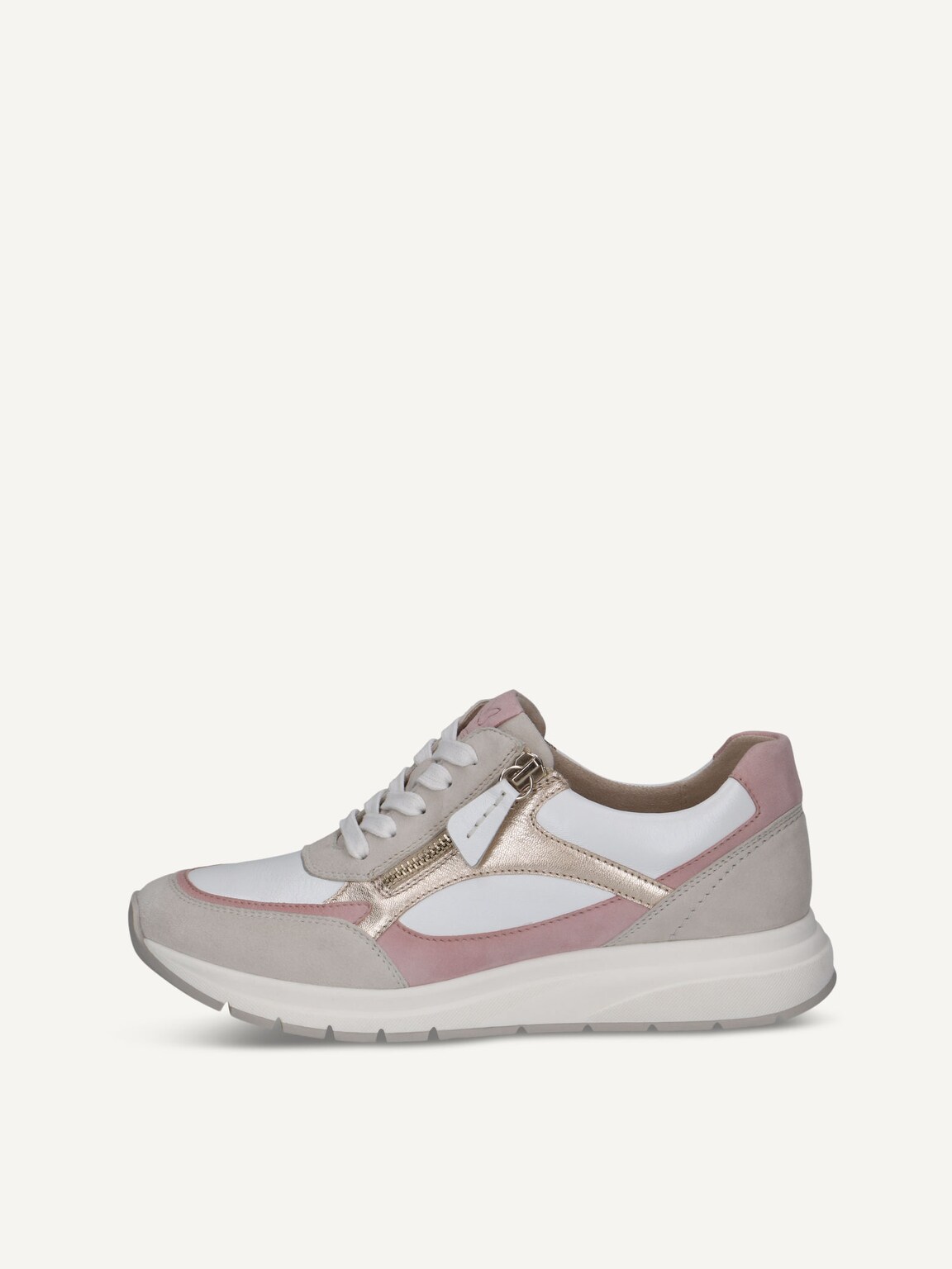 Caprice, Leather Sneaker - white OFFW PERL COM, image 2 of 5