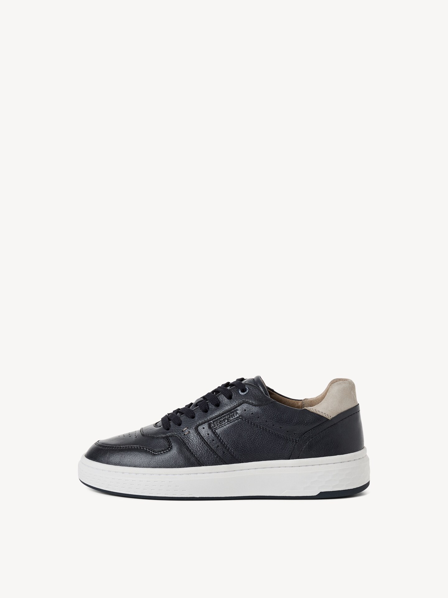 Marco Tozzi, Leather Sneaker - blue NAVY