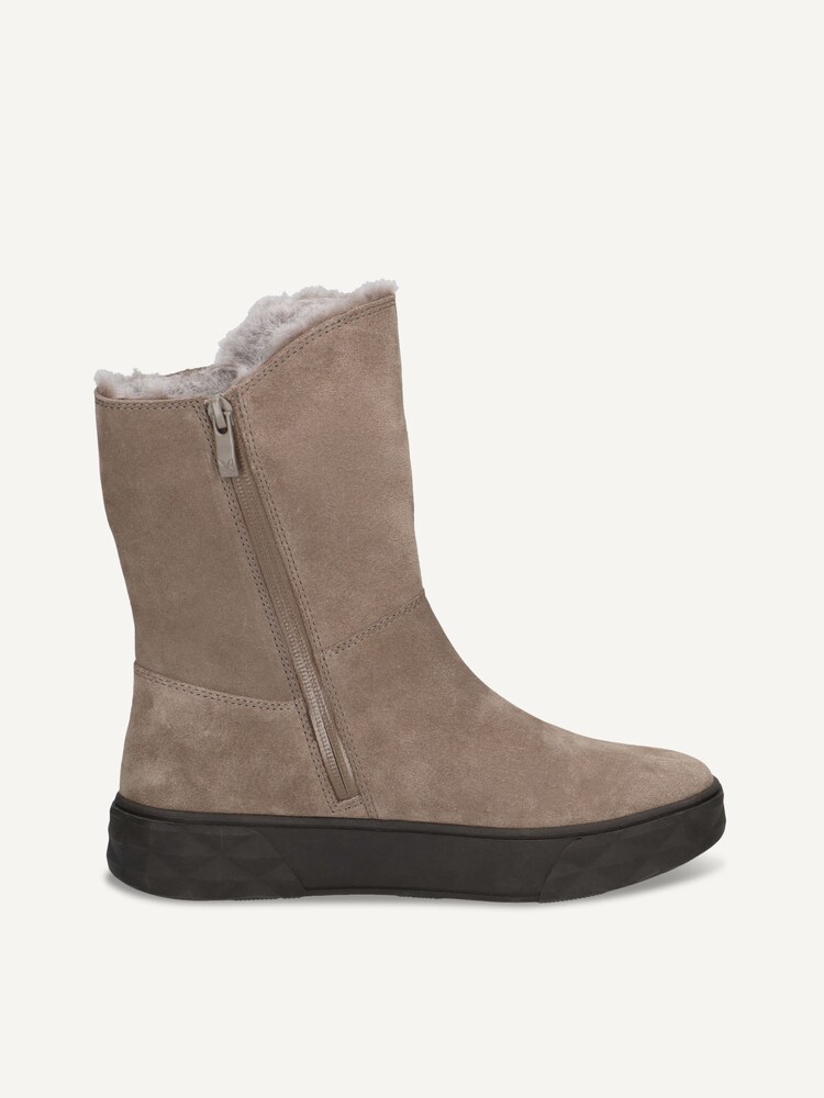 Caprice, Leather Bootie - brown warm lining TAUPE SUEDE, image 3 of 5