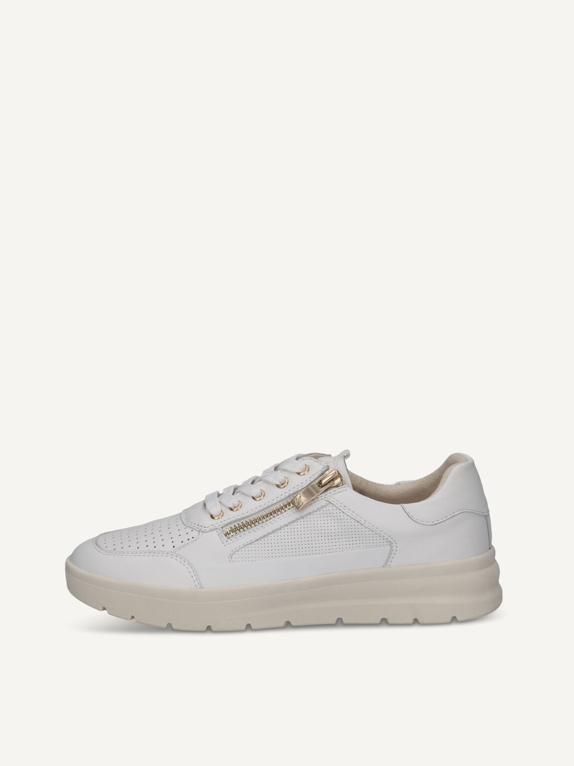 Caprice, Leather Low shoes - white WHITE NAPPA, image 2 of 5