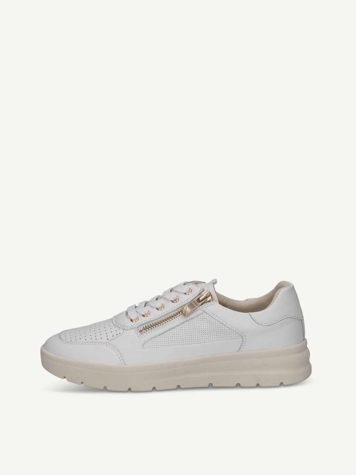 Caprice, Derbie en cuir - blanc WHITE NAPPA, image 1 sur 5