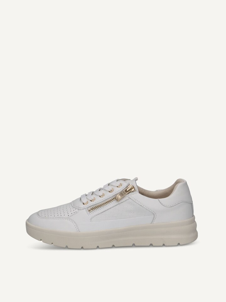 Caprice, Derbie en cuir - blanc WHITE NAPPA
