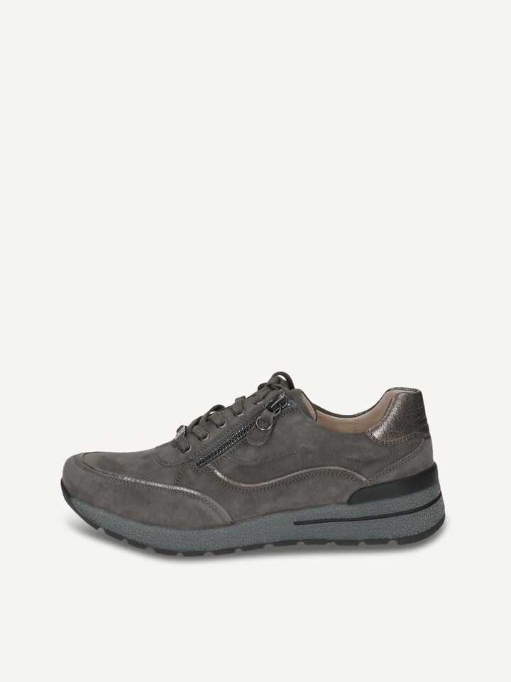 Caprice, Basket en cuir - gris GREY COMB