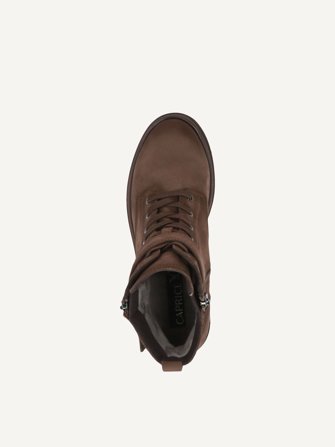 Caprice, Leather Bootie - beige TAUPE NUBUC, image 5 of 5