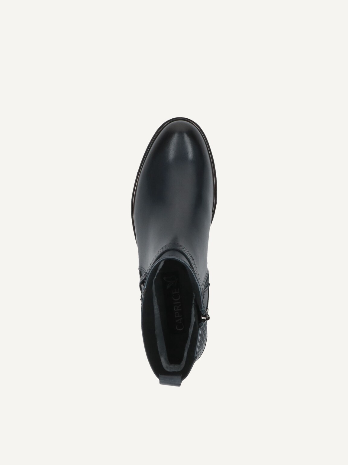 Caprice, Leather Bootie - blue OCEAN COMB, image 5 of 5
