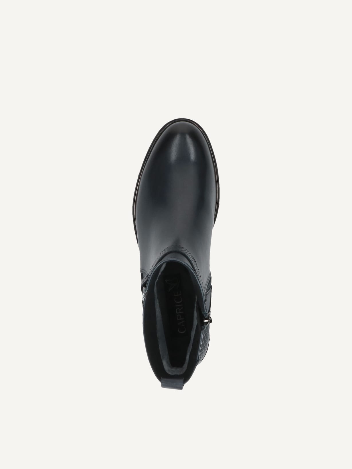 Caprice, Bottine en cuir - bleu OCEAN COMB, image 4 sur 5