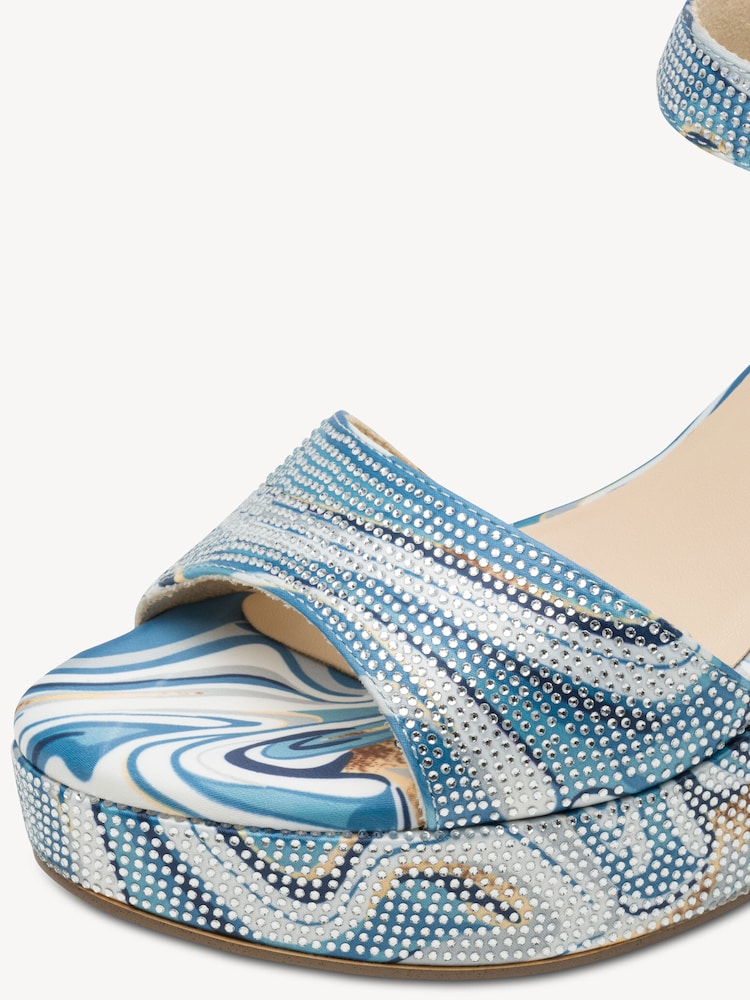 Marco Tozzi, Sandalo - blu LT.BLUE MULTI, immagine 5 di 6