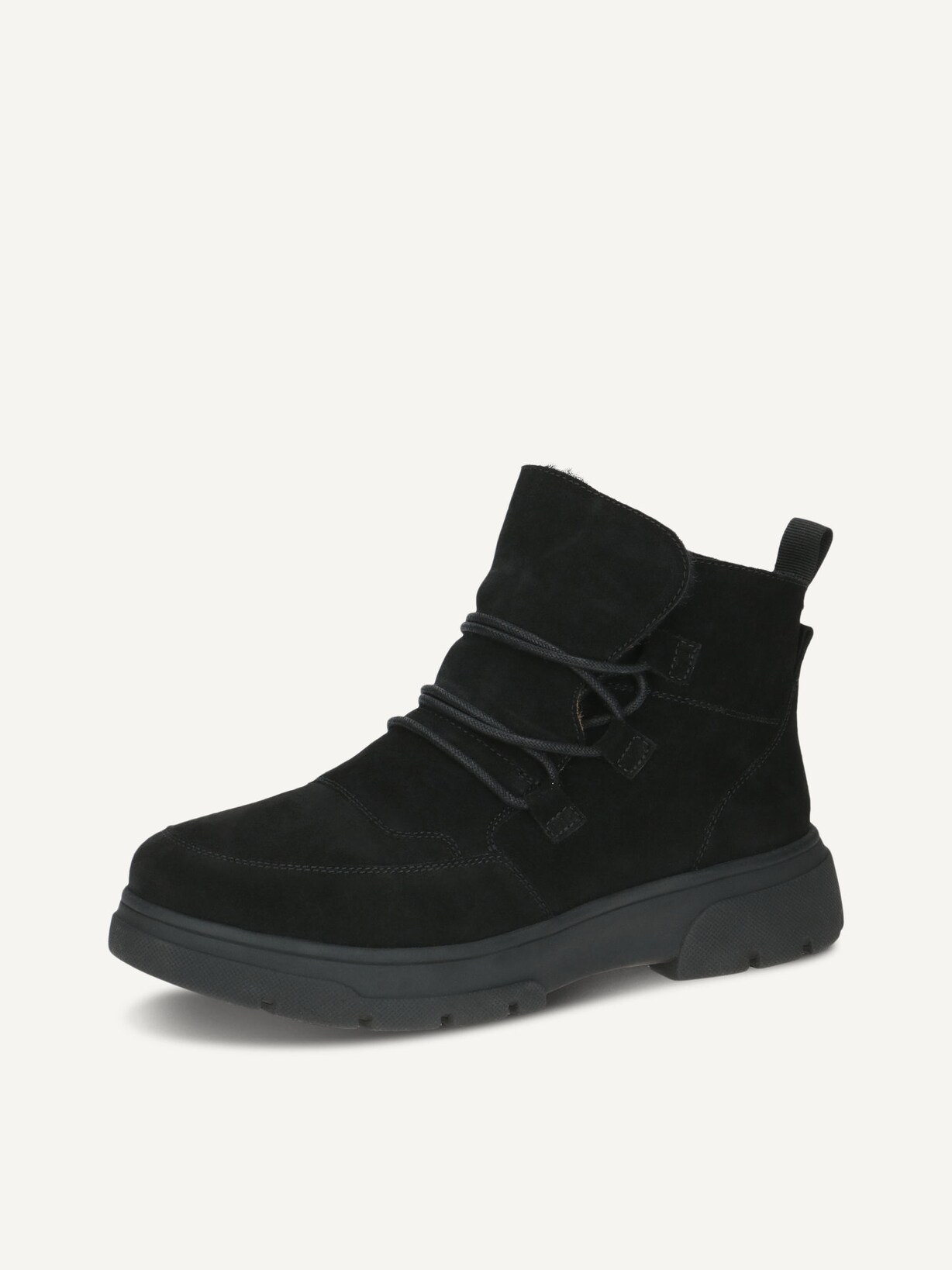 Caprice, Bottine - noir doublure chaude BLACK SUEDE, image 2 sur 5