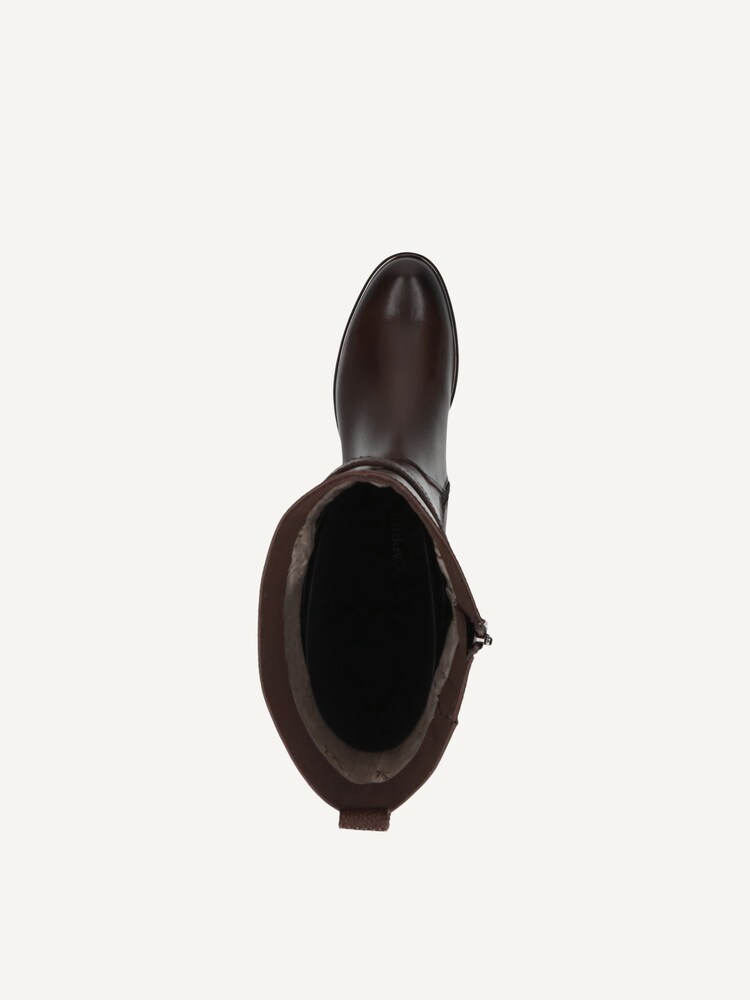 Caprice, Bottes en cuir - marron DK BROWN COMB, image 4 sur 5