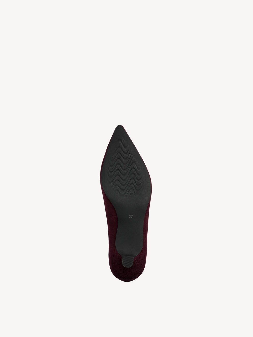 Marco Tozzi, Lodičky - červená MULBERRY, obrázek 3 z 6