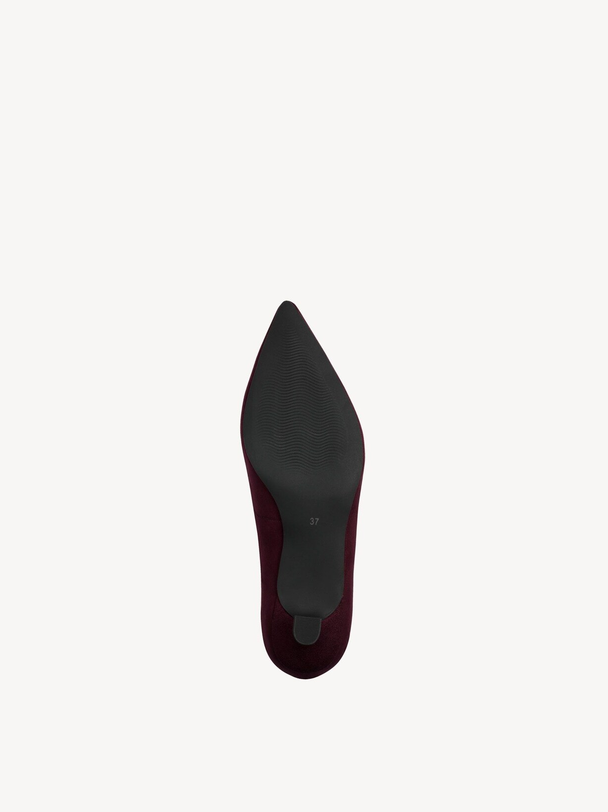 Marco Tozzi, Lodičky - červená MULBERRY, obrázek 3 z 6