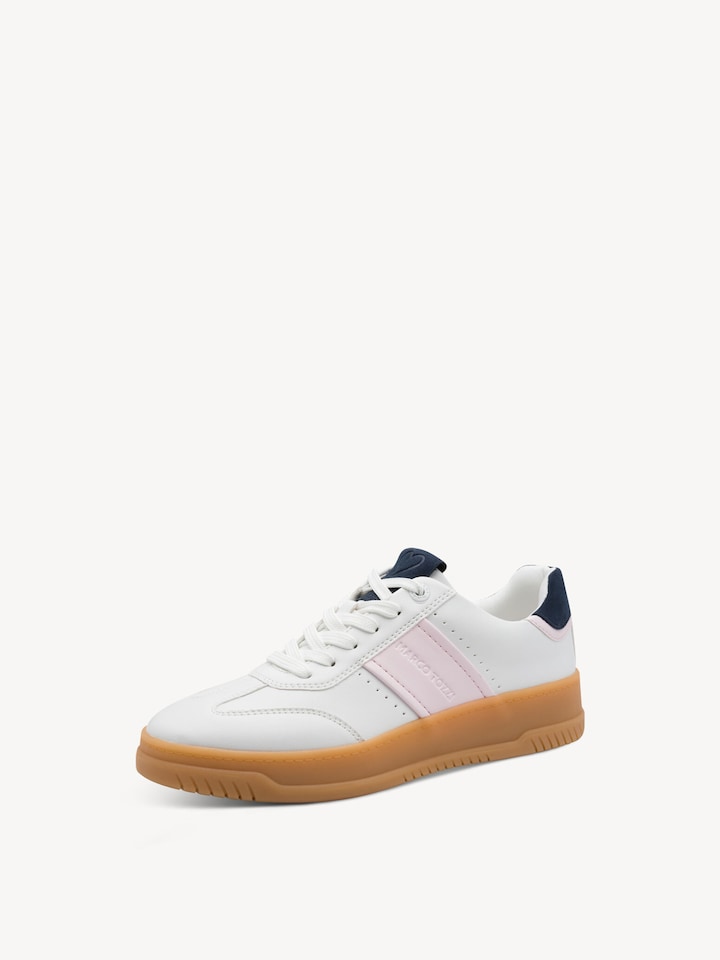 Marco Tozzi, Sneaker - weiß WHITE/SOFT PNK