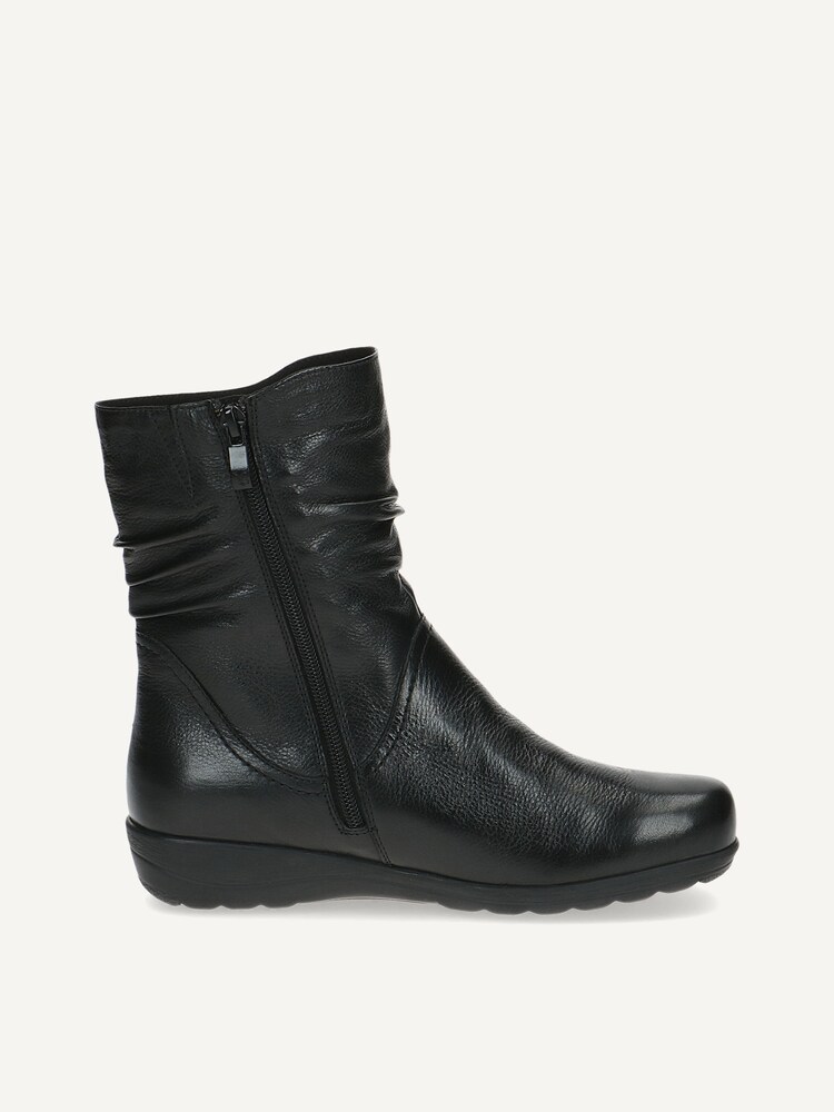 Caprice, Bottine en cuir - noir doublure chaude BLACK NAPPA, image 4 sur 6