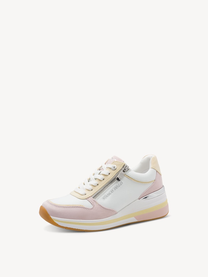 Marco Tozzi, Sneaker - weiß WHITE/ROSE