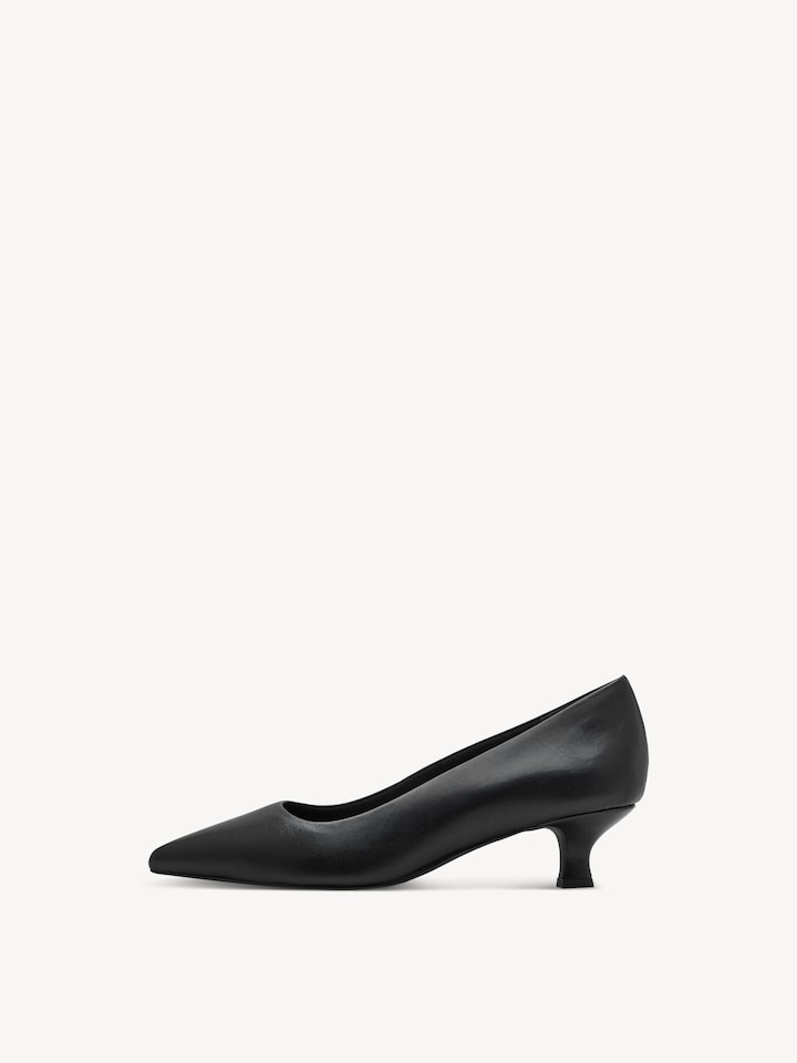 Marco Tozzi, Leather Pumps - black, BLACK NAPPA