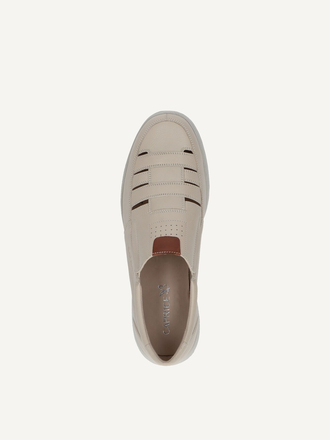 Caprice, Leather Slipper - beige BEIGE COMB, image 6 of 6