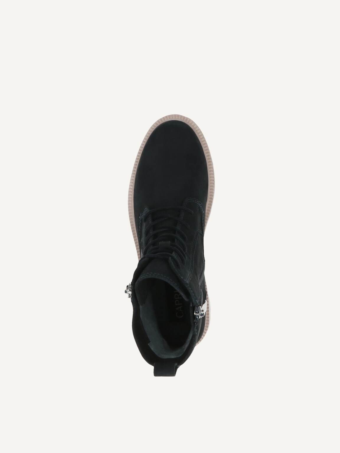 Caprice, Leather Bootie - blue OCEAN NUBUC, image 5 of 5