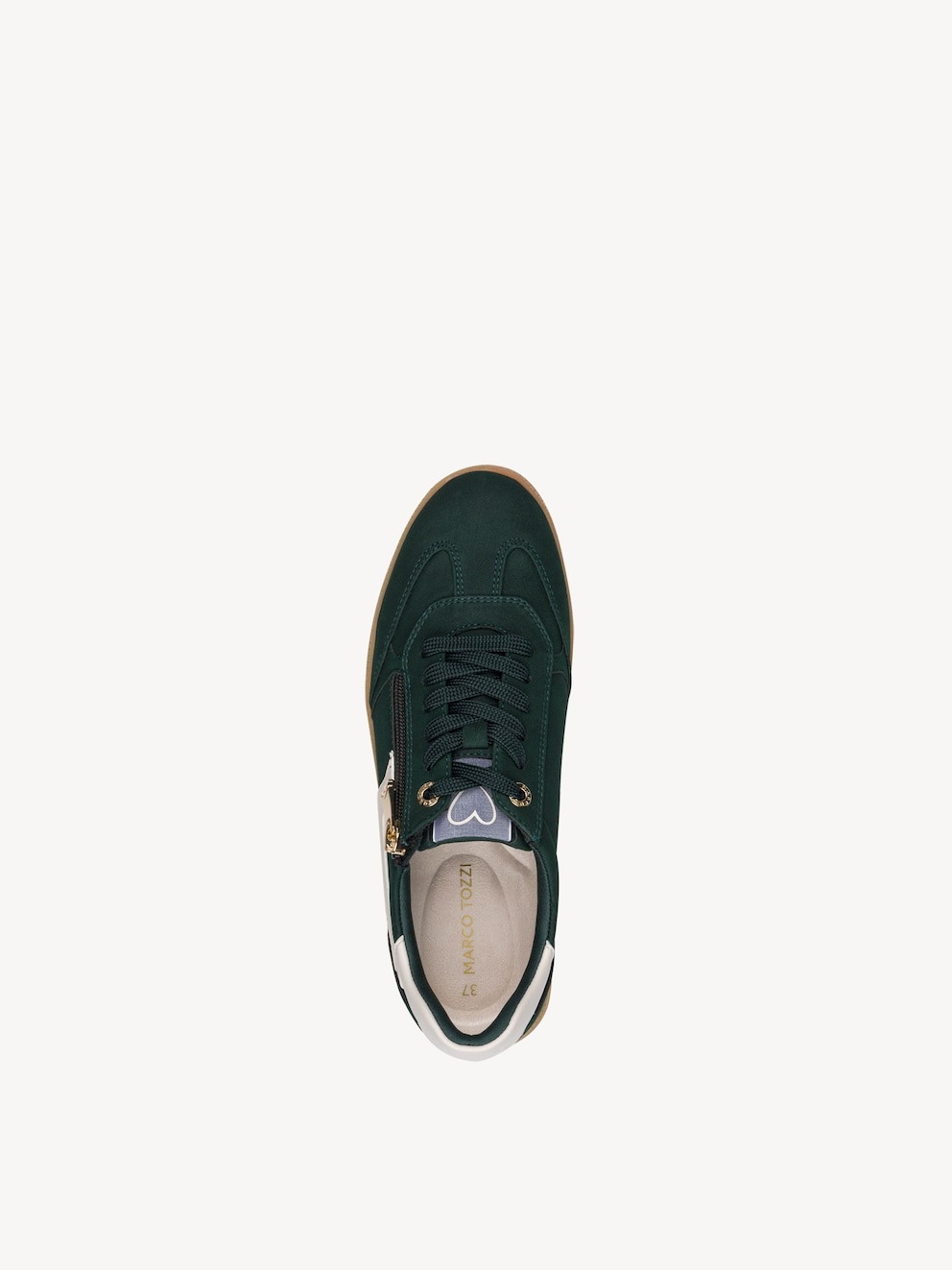 Marco Tozzi, Sneaker - groen BOTTLE COMB, afbeelding 5 van 6