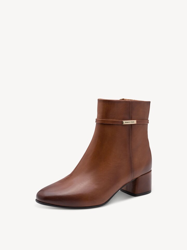 Marco Tozzi, Bootie - brown COGNAC