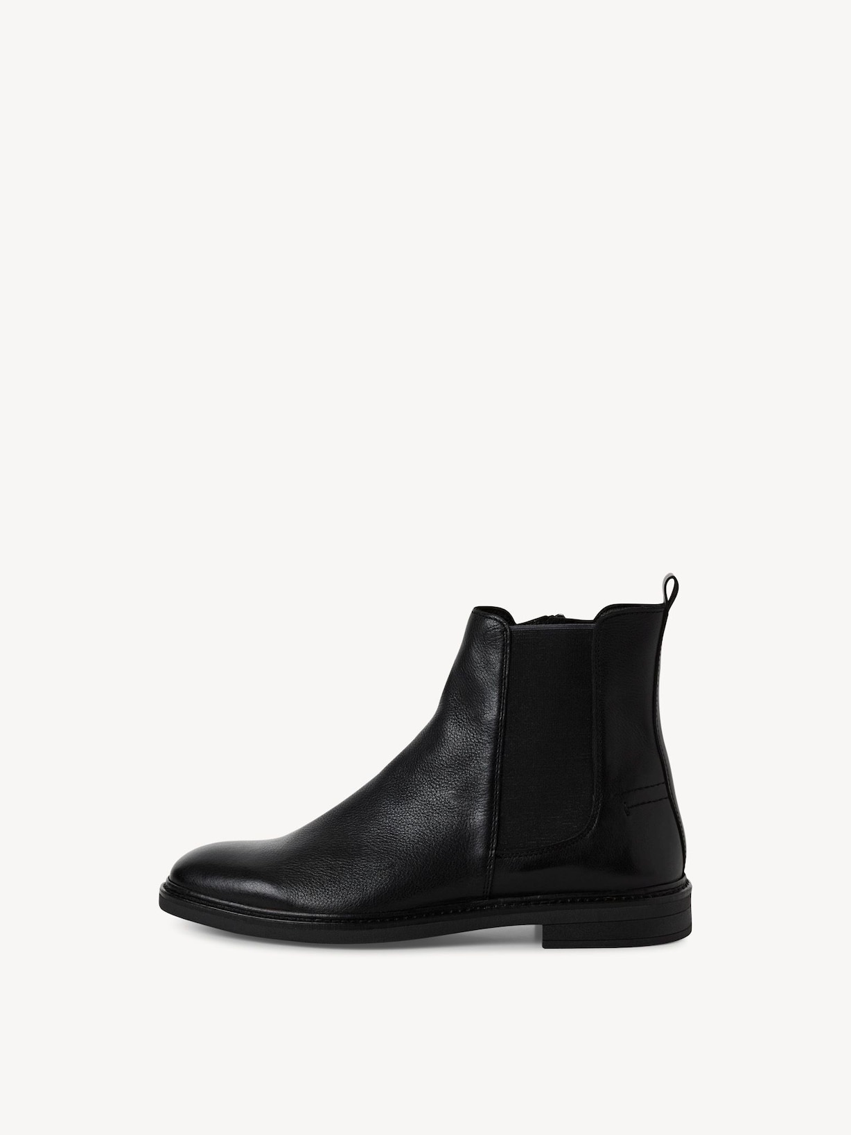 Marco Tozzi, Leren Chelseaboot - zwart BLACK, afbeelding 2 van 6