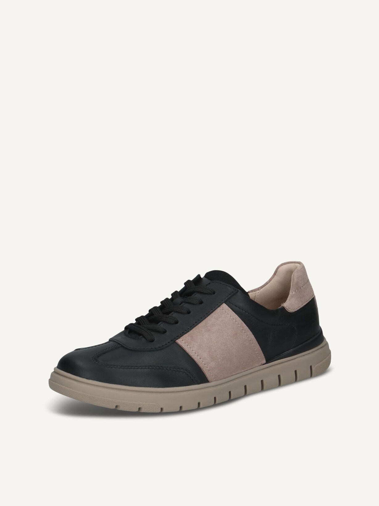 Caprice, Lädersneaker - svart BLACK COMB, bild 3 av 6