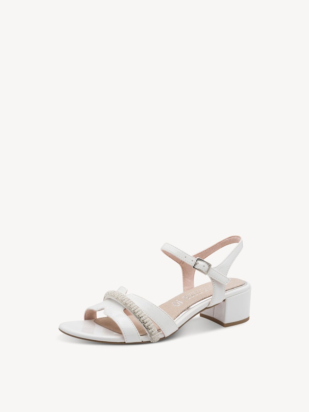 Marco Tozzi, Sandalo - beige IVORY PATENT, immagine 1 di 7