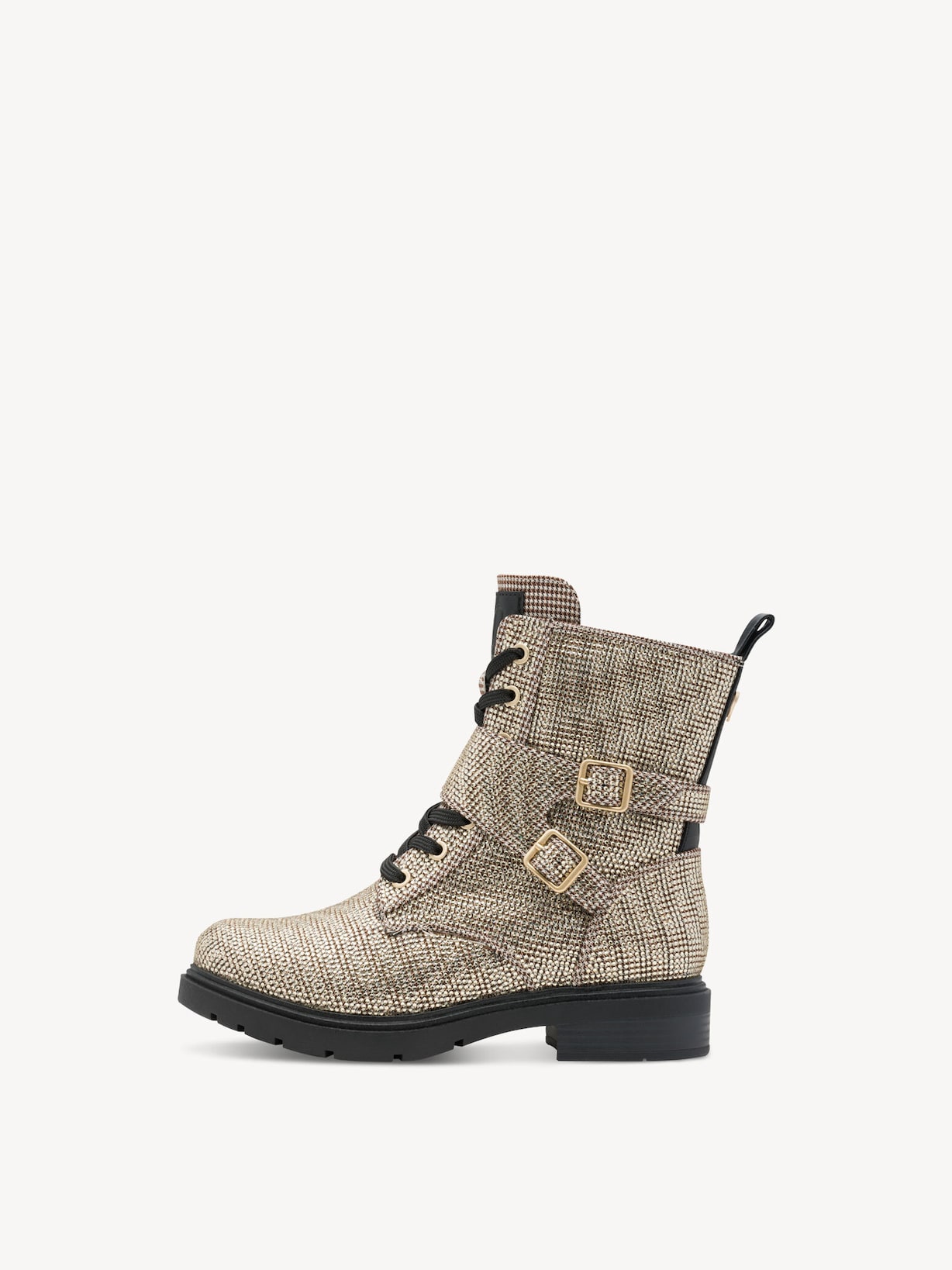 Marco Tozzi, Enkellaarsje - beige BEIGE STR., afbeelding 2 van 6