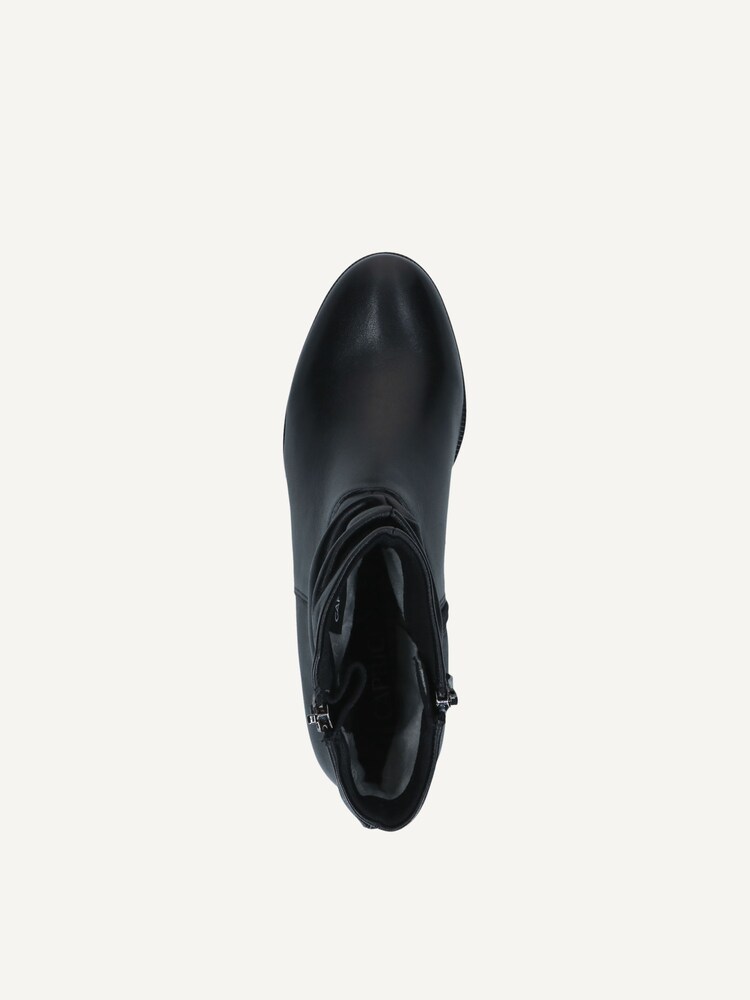 Caprice, Bottine en cuir - noir BLACK NAPPA, image 4 sur 5