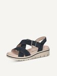 Not selected, Caprice, Leather Sandal - blue OCEAN SUEDE