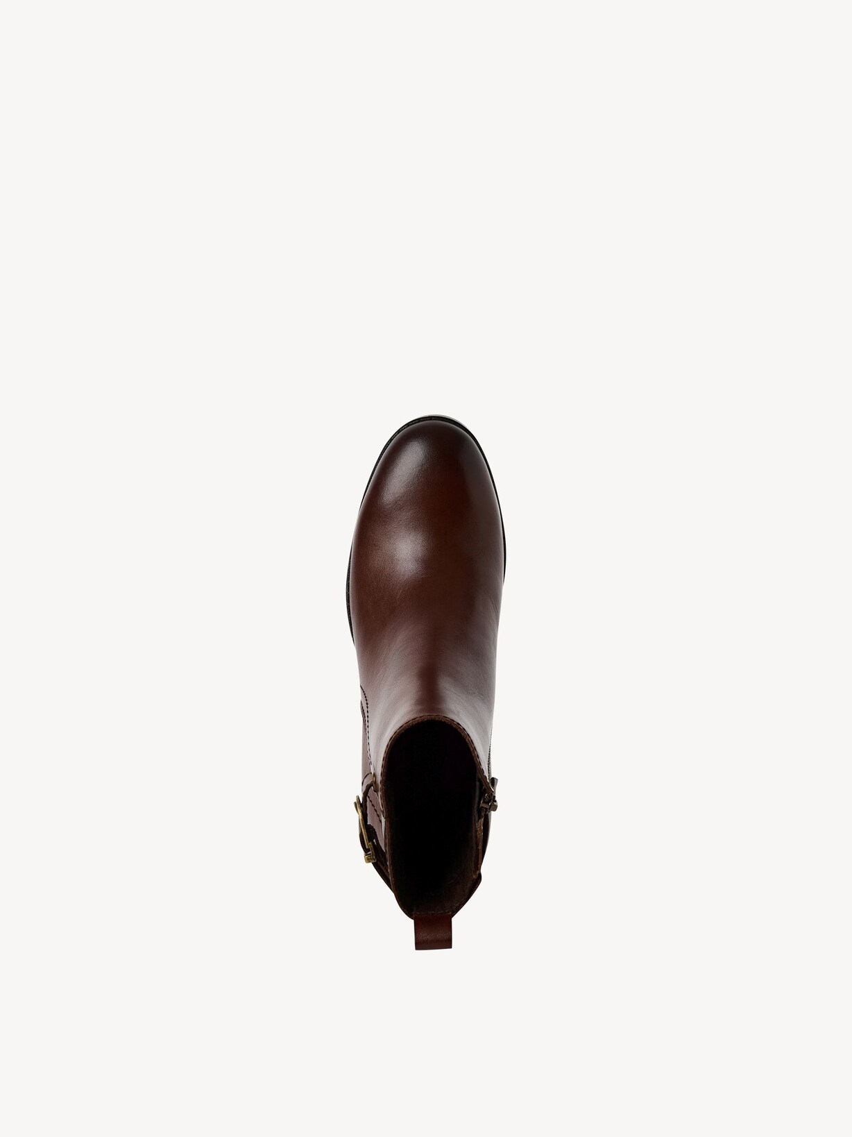 Marco Tozzi, Leren Enkellaarsje - bruin CHESTNUT, afbeelding 5 van 6