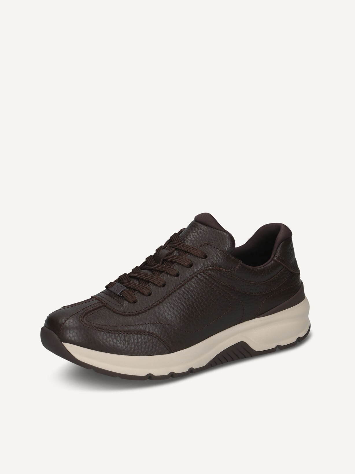 Caprice, Basket en cuir - marron DK BROWN DEER, image 2 sur 5