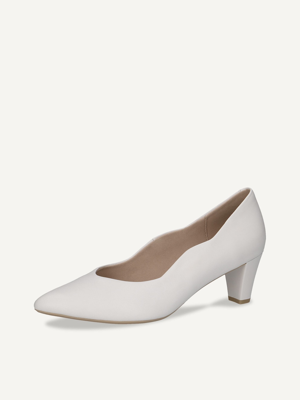 Caprice, Leather Pumps - white WHITE NAPPA, image 2 of 10