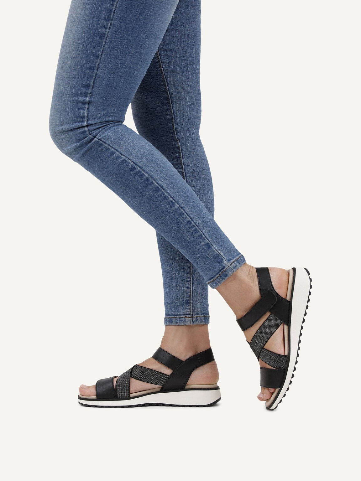 Caprice, Sandal - black BLACK NAPPA, image 2 of 6