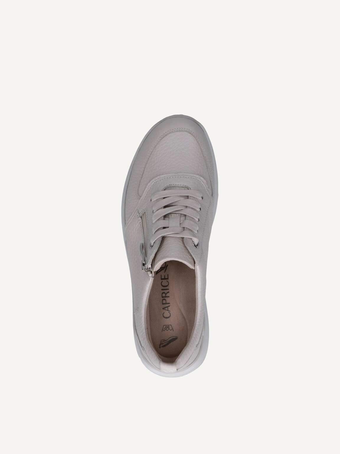 Caprice, Leather Sneaker - white PEARL PERL DEE, image 6 of 6