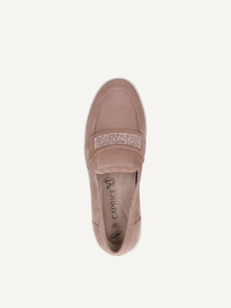 Caprice, Slipper en cuir - beige SAND SUEDE, image 4 sur 5