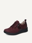 Not selected, Caprice, Leather Low shoes - red BORDEAUX COMB