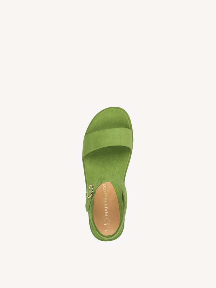 Marco Tozzi, Sandalo - verde APPLE, immagine 3 di 6