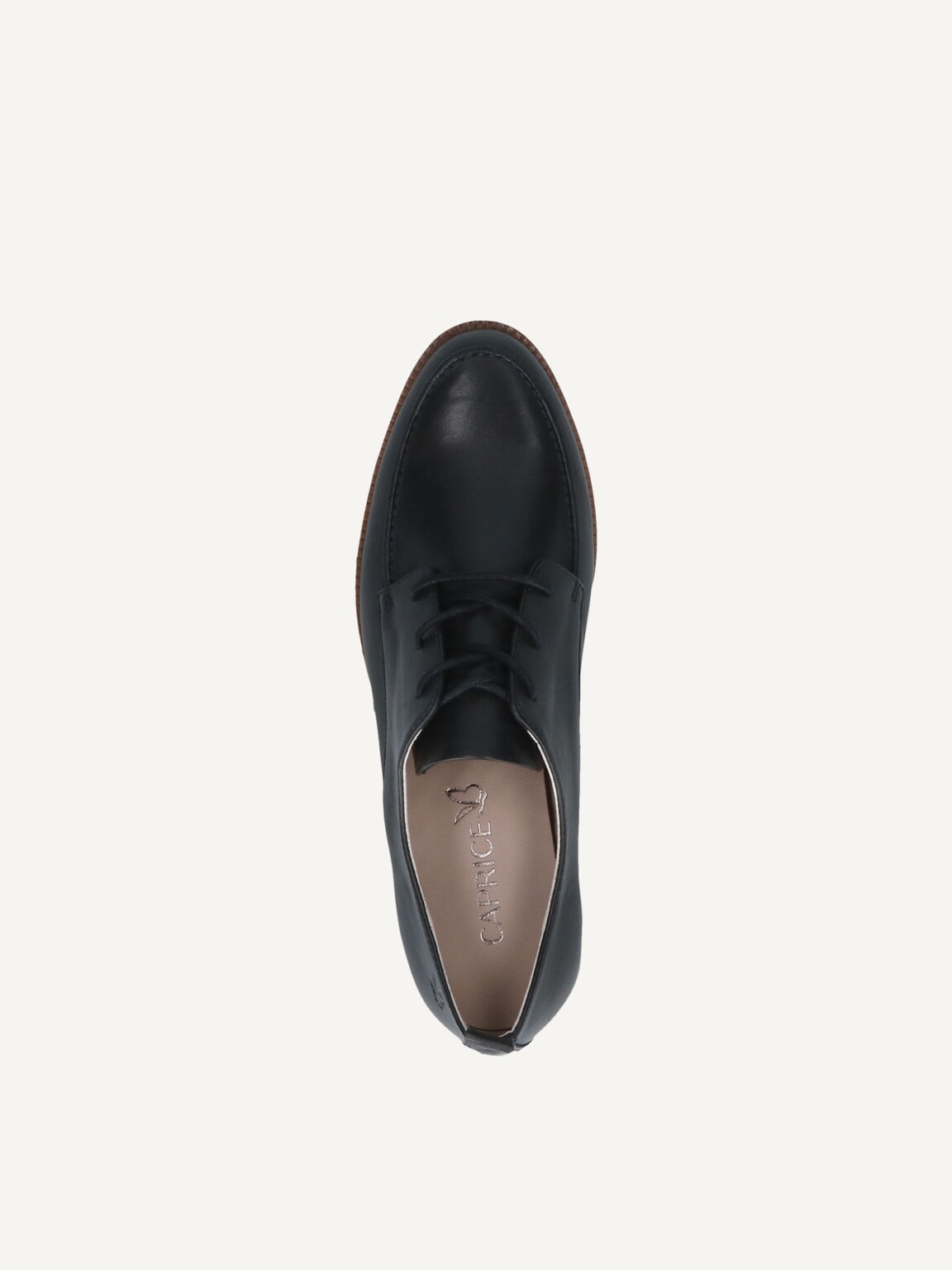 Caprice, Leather Low shoes - blue OCEAN NAPPA, image 6 of 6