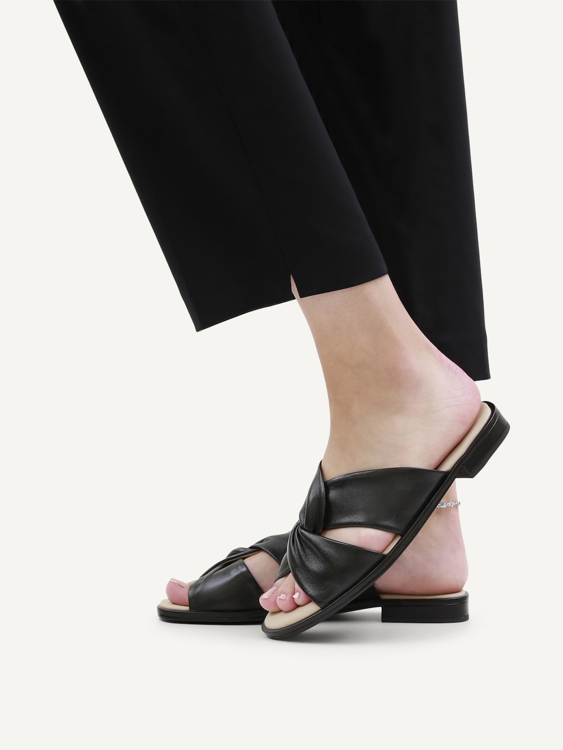Caprice, Leather Mule - black BLACK NAPPA, image 2 of 6
