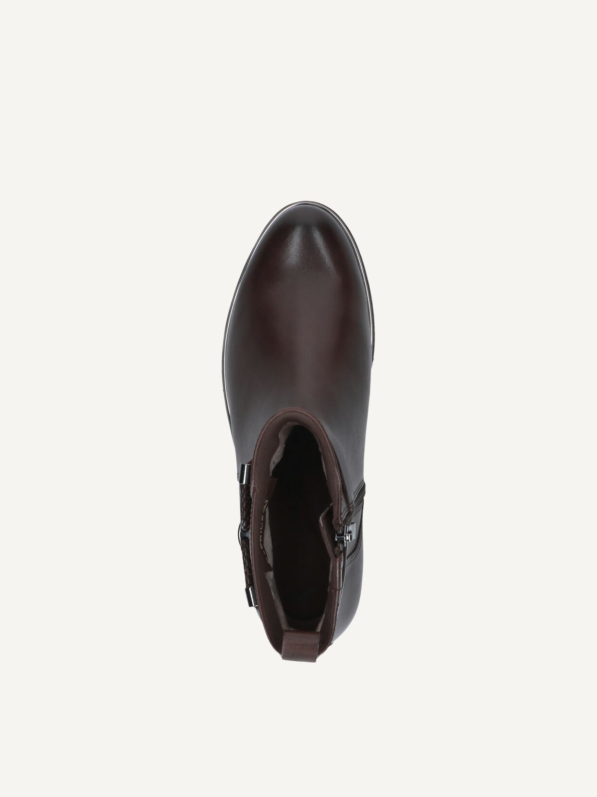 Caprice, Lederstiefelette - braun DK BROWN NAPPA, Bild 4 von 5