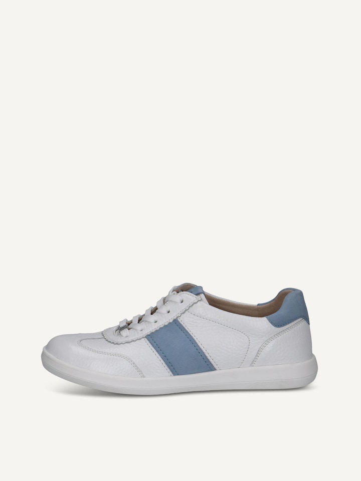 Caprice, Basket en cuir - blanc WHITE DEER COM
