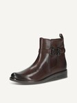Not selected, Caprice, Leather Bootie - brown DK BROWN COMB