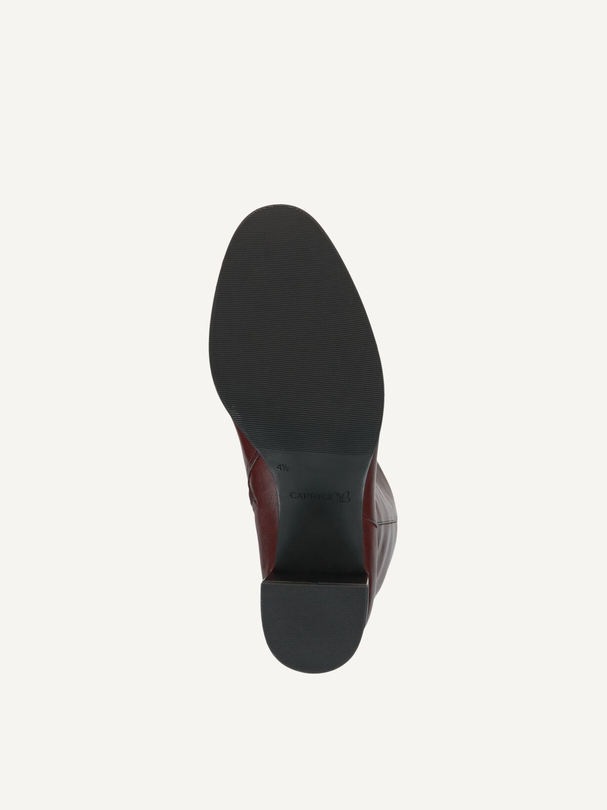 Caprice, Leather Boots - red BORDEAUX NAPPA, image 5 of 5