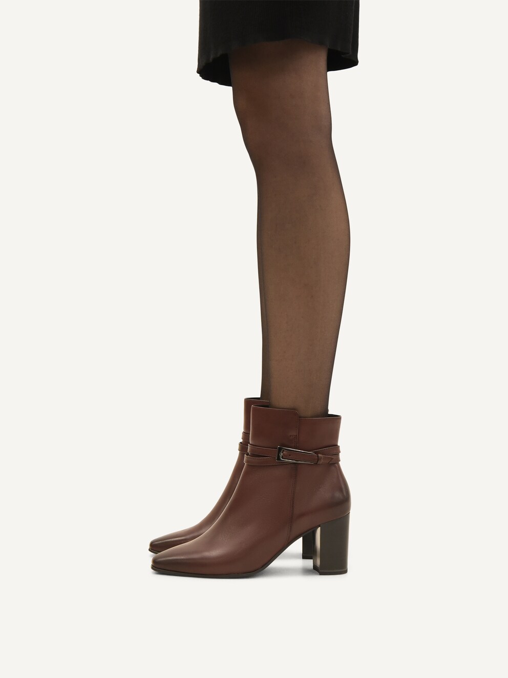 Caprice, Bottine en cuir - rouge BORDEAUX NAPPA, Image 2 of 6