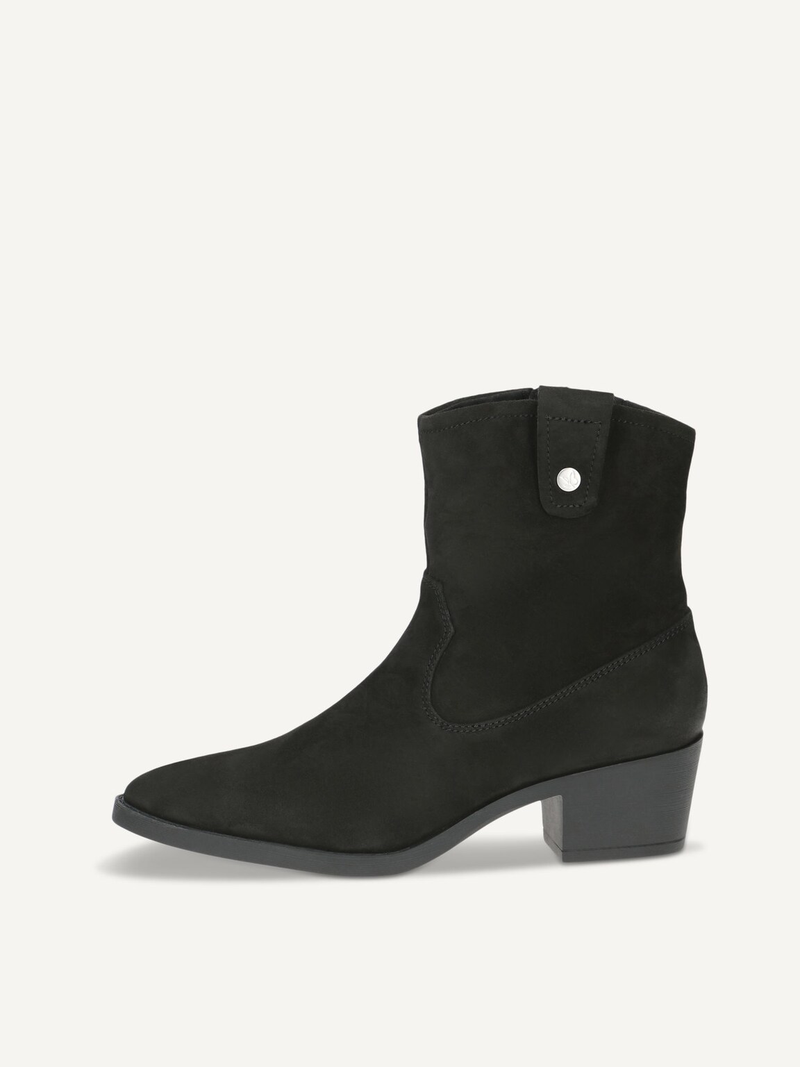 Caprice, Leather Bootie - black BLACK SUEDE, image 2 of 5