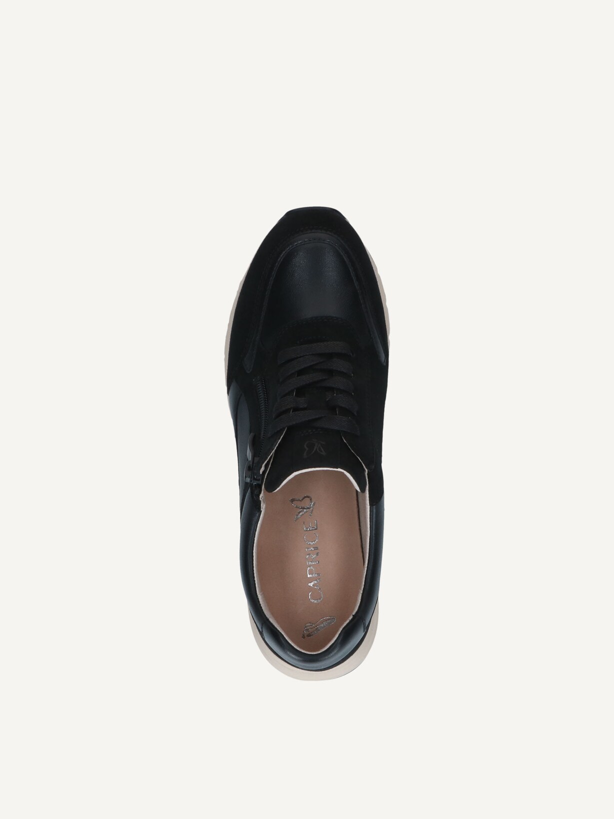 Caprice, Leather Sneaker - black BLACK COMB, image 4 of 5