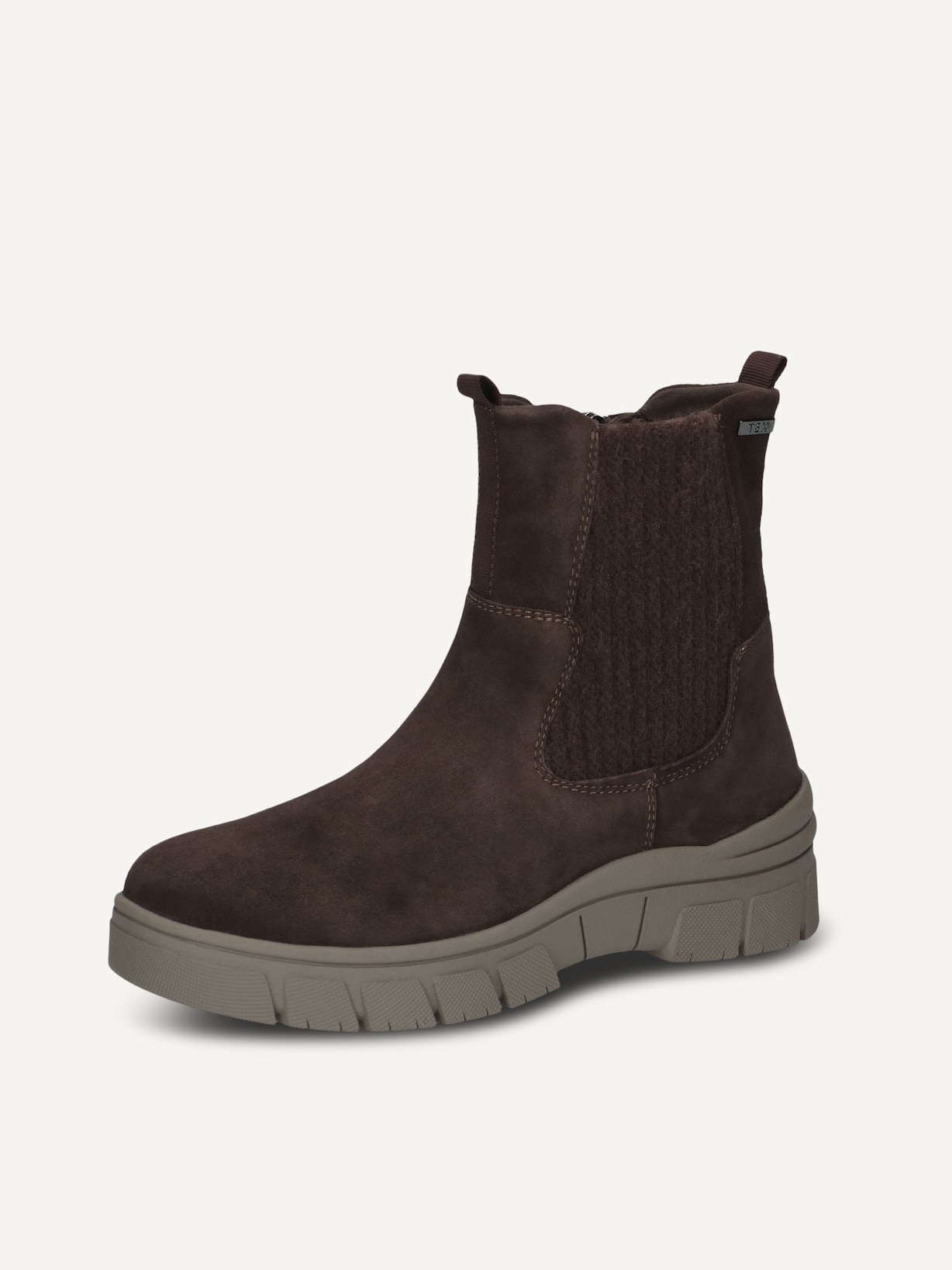 Caprice, Leather Bootie - brown DK BROWN SUEDE, image 2 of 5