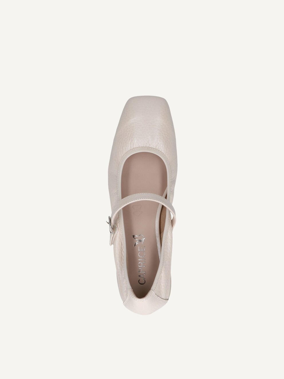 Caprice, Ballerine en cuir - beige ECRU PERL.DEER, image 5 sur 6