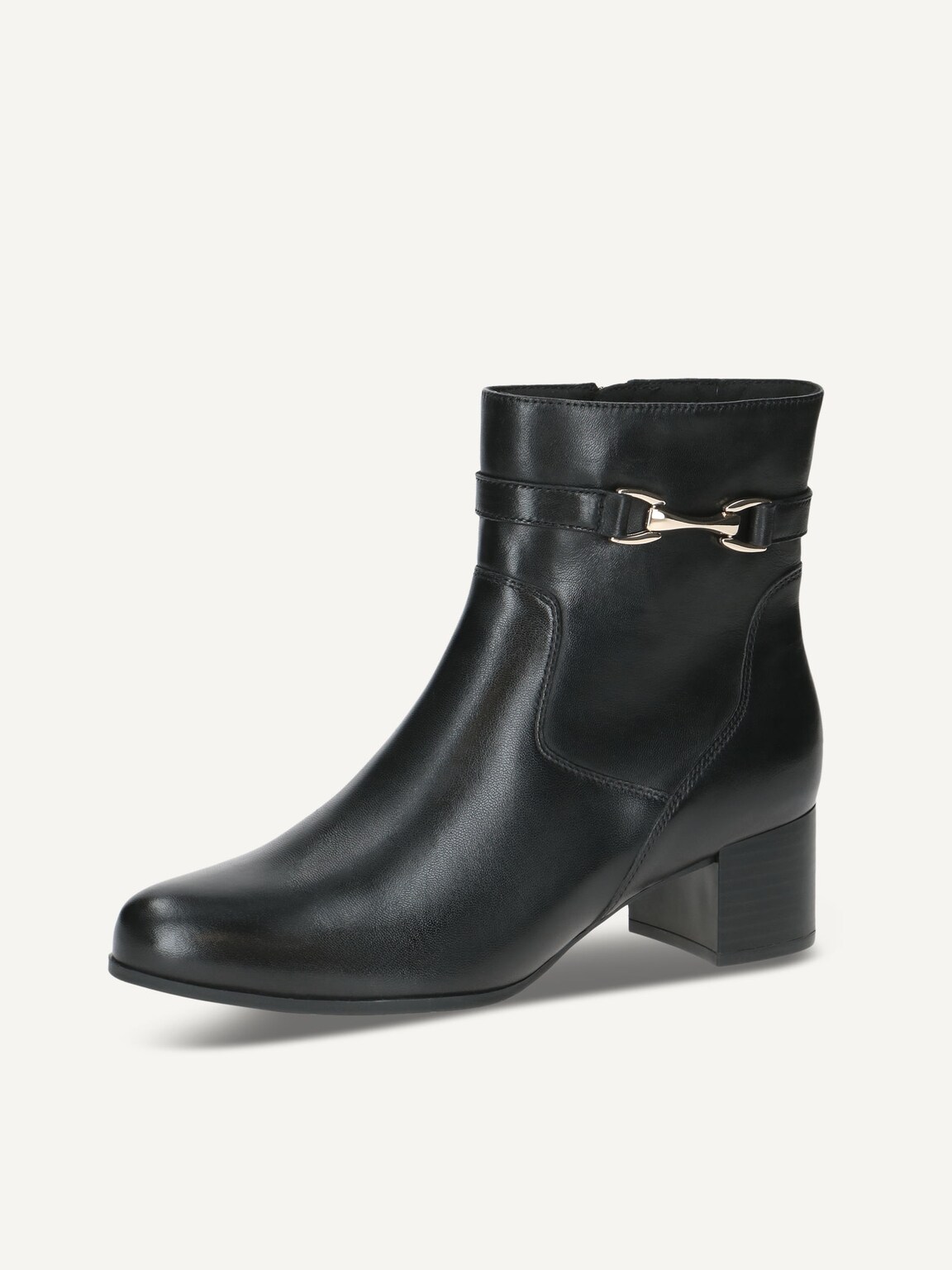 Caprice, Leather Bootie - black BLACK NAPPA, image 1 of 5
